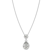 Bezel Drop Pendant