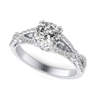 Twist Engagement Ring