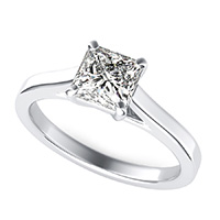 Trellis Cathedral Solitaire Engagement Ring