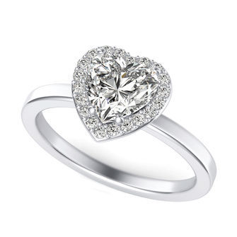 Halo Engagement Ring