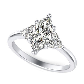 Three Stone Engagement Ring