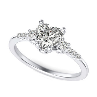 Three Stone Engagement Ring