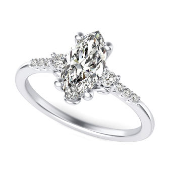 Three Stone Engagement Ring