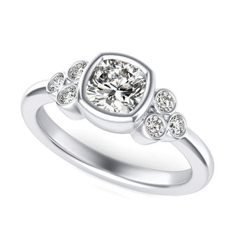 Three Stone Engagement Ring
