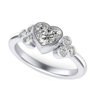 Three Stone Engagement Ring