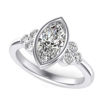 Three Stone Engagement Ring