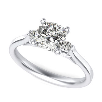 Three Stone Engagement Ring