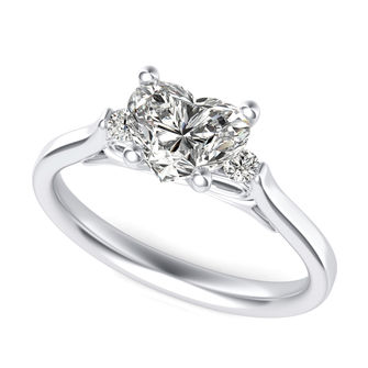Three Stone Engagement Ring