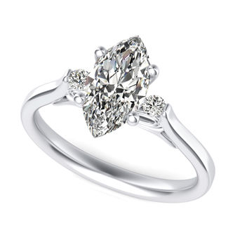 Three Stone Engagement Ring