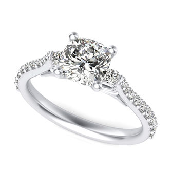 Three Stone Engagement Ring