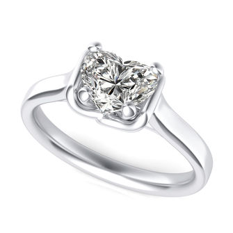Cathedral Solitaire Engagement Ring