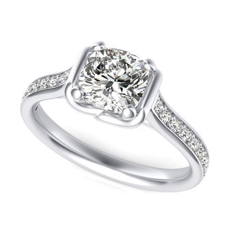 Trellis Engagement Ring