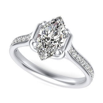 Trellis Engagement Ring
