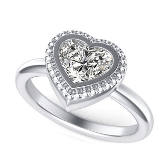 Bezel Engagement Ring