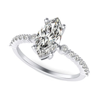 Three Stone Engagement Ring