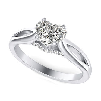 Split Shank Engagement Ring