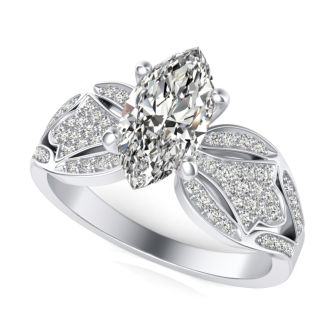 Art Deco Engagement Ring