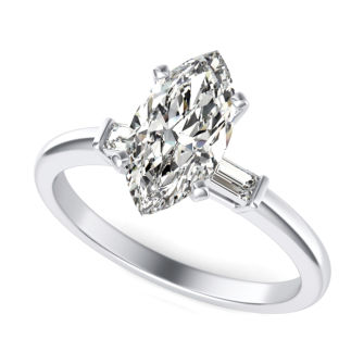 Three Stone Engagement Ring