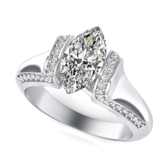 Tension Engagement Ring